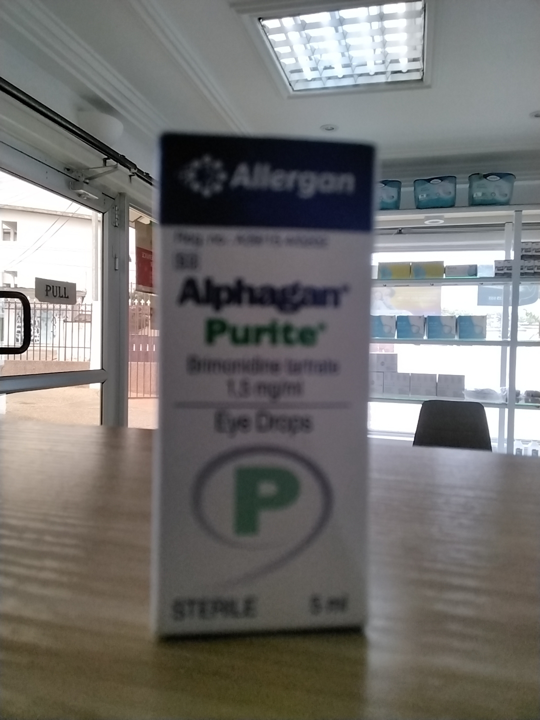 Alphagan purite eye drop 