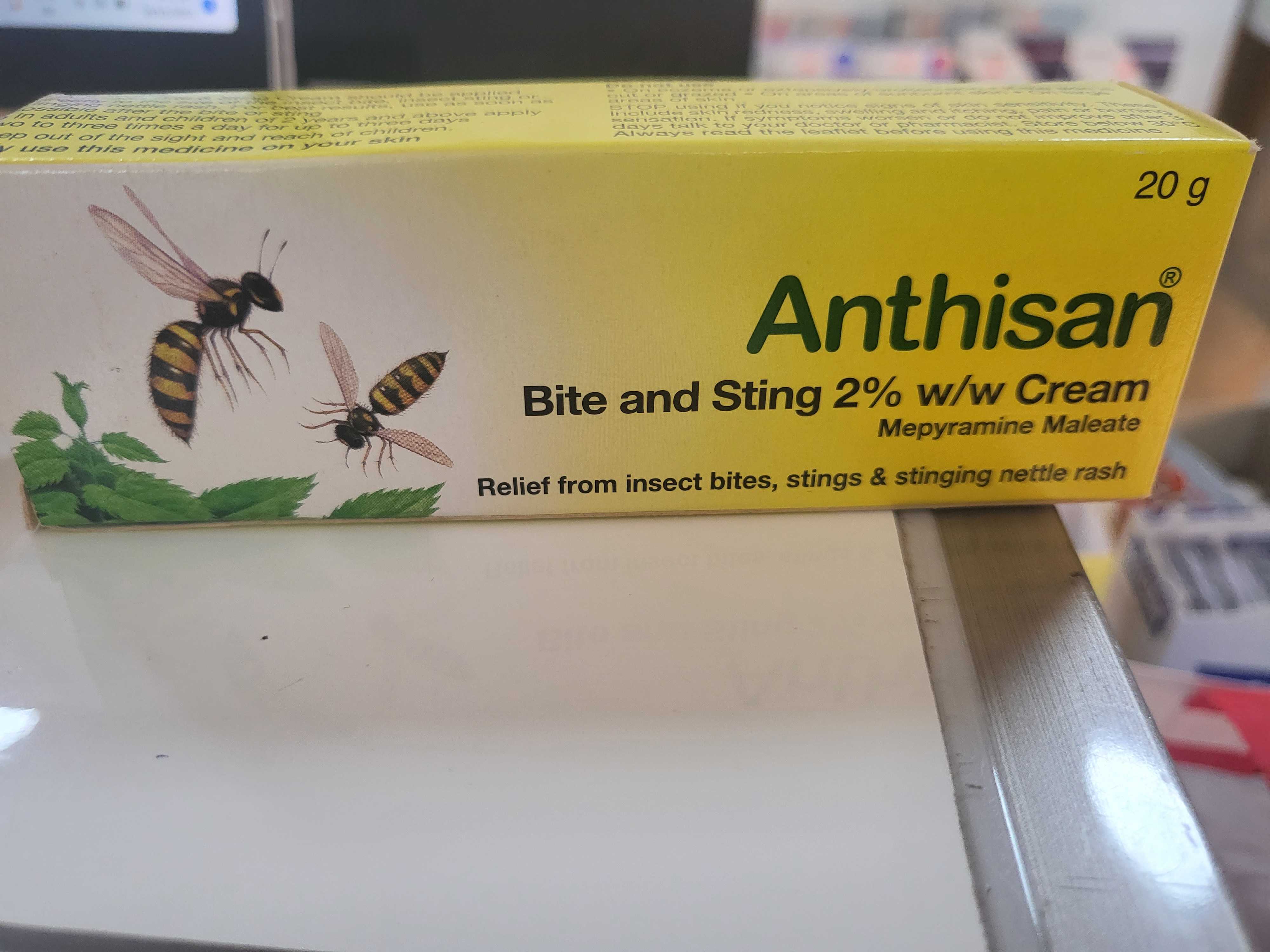 ANTHISAN BITE AND STING CREAM