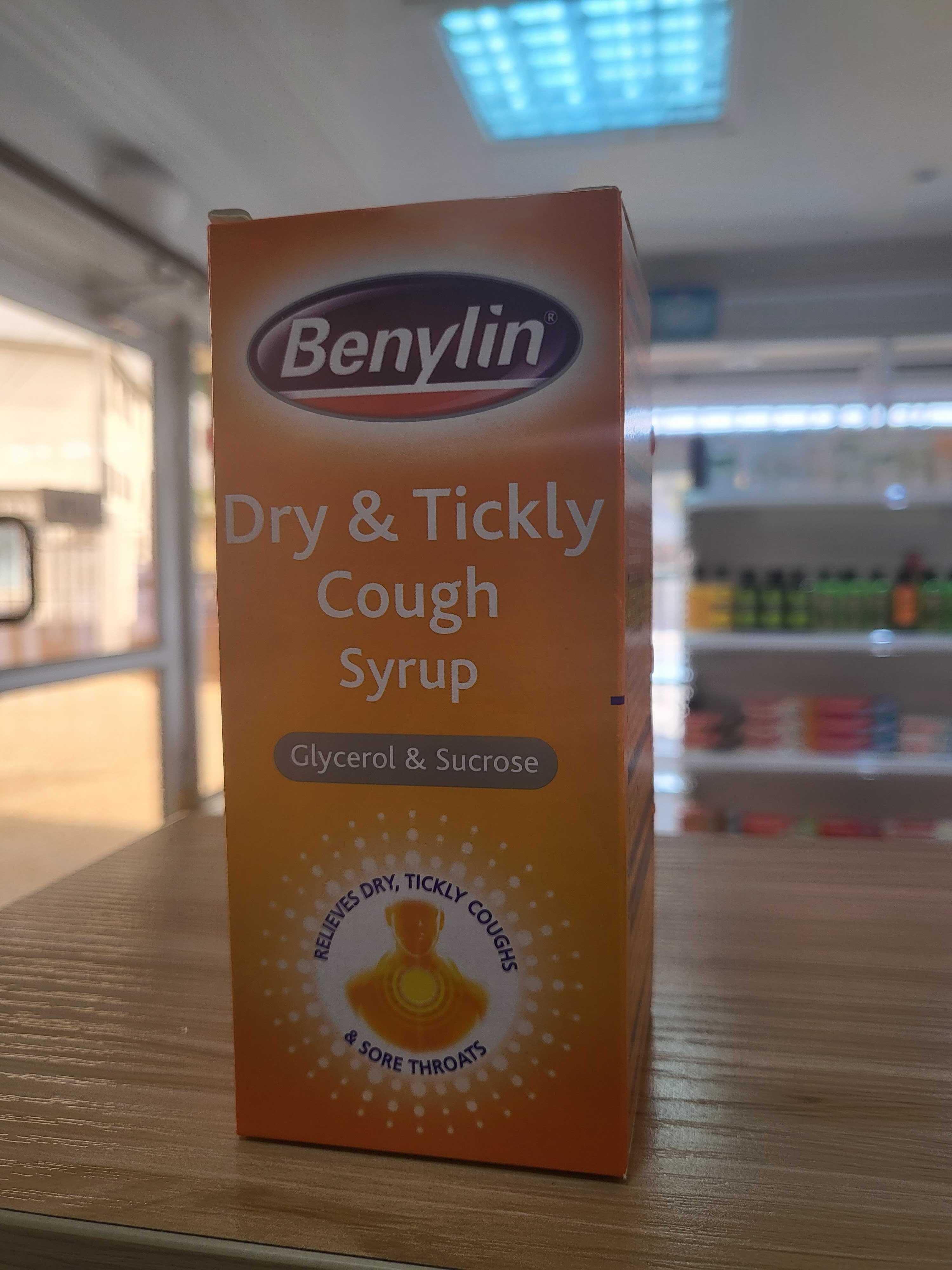 Benylin dry tickly cough syrup