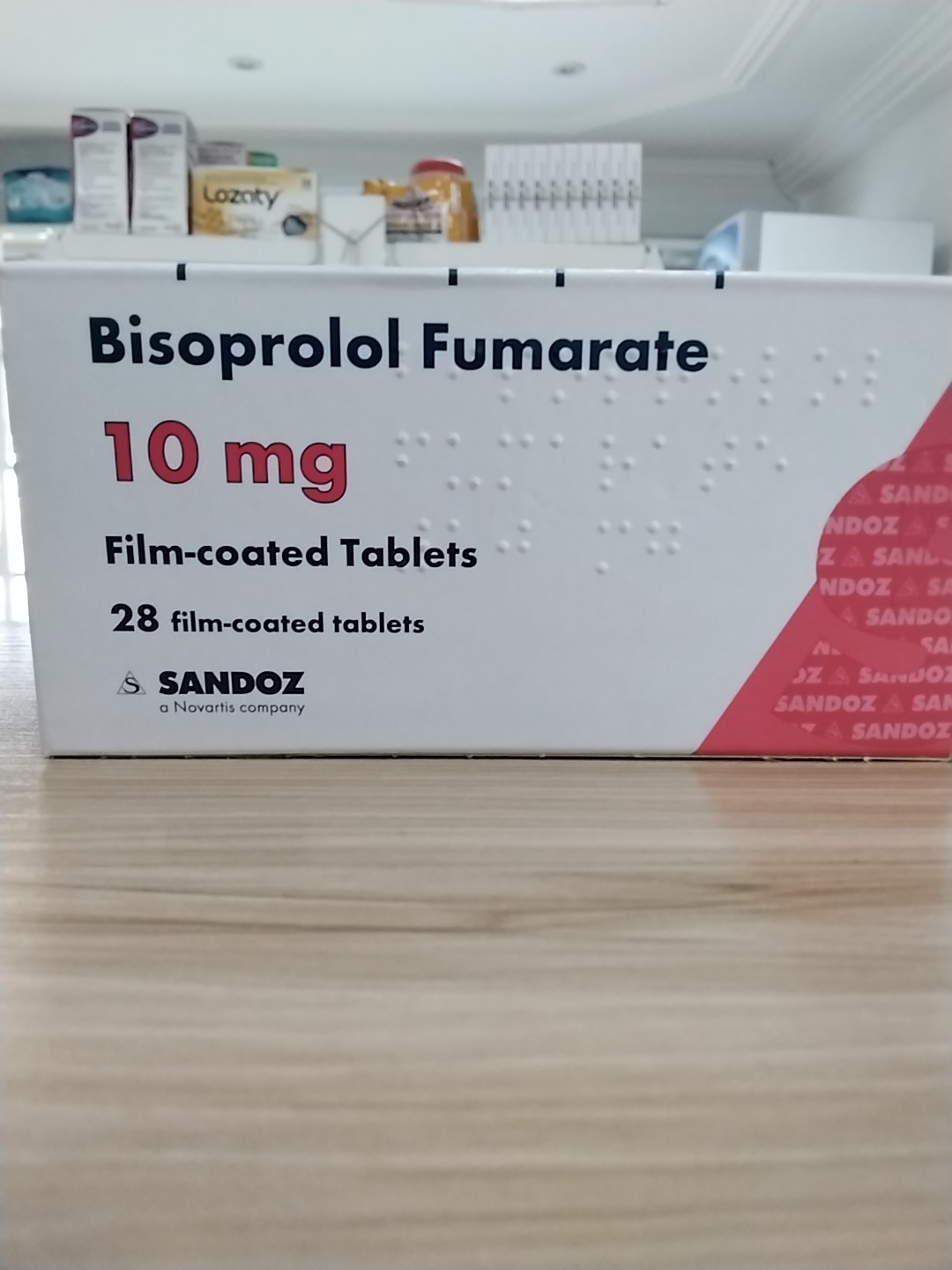 Bisoprolol fumarate 10mg