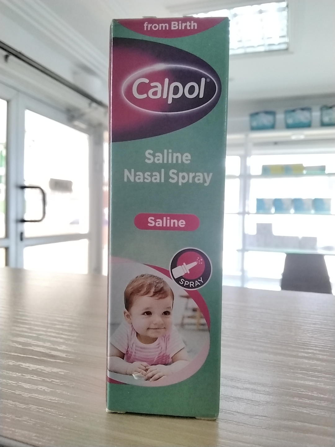 Calpol (saline nasal spray) 