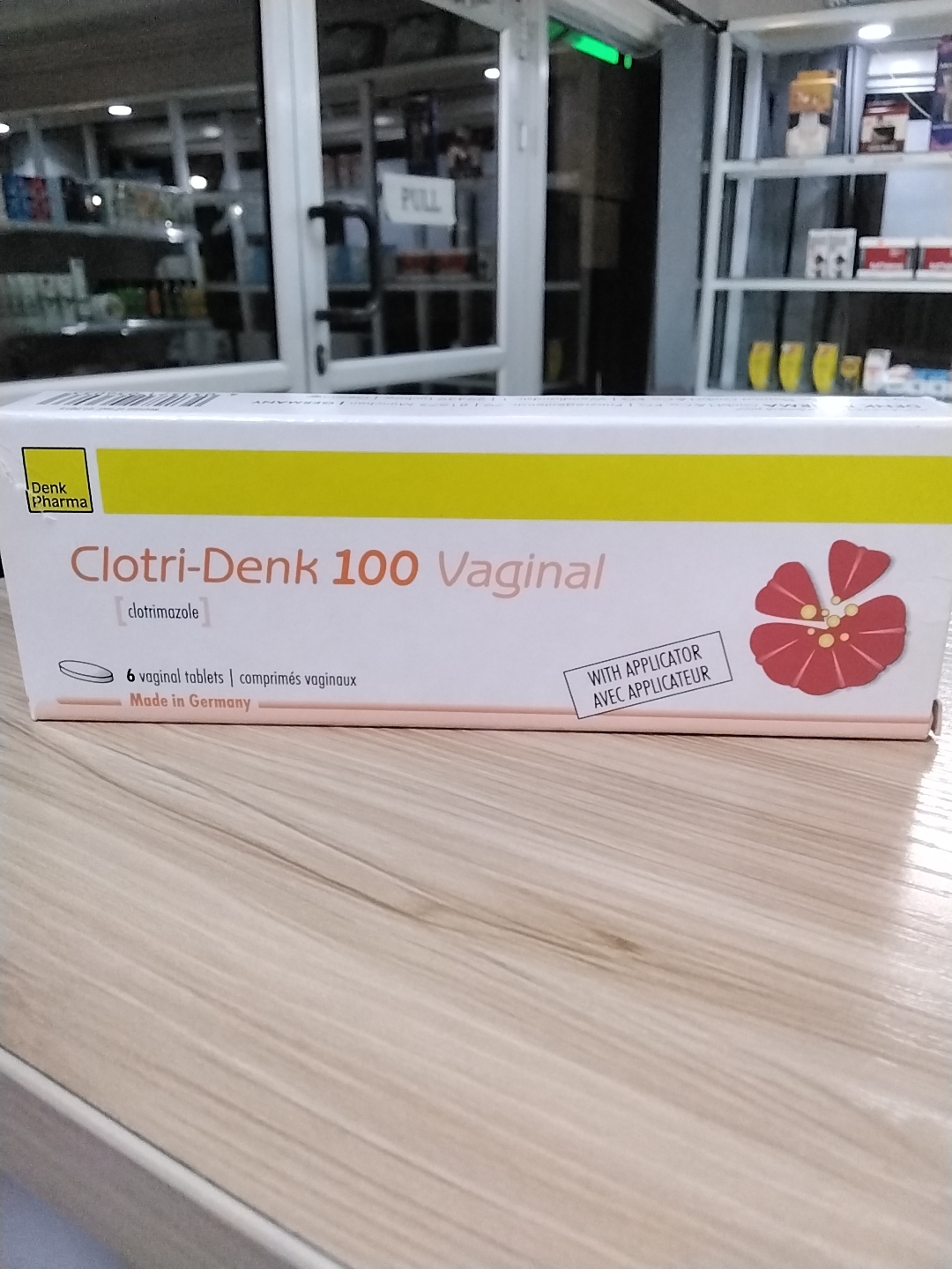 Clotri-denk vaginal  pessary