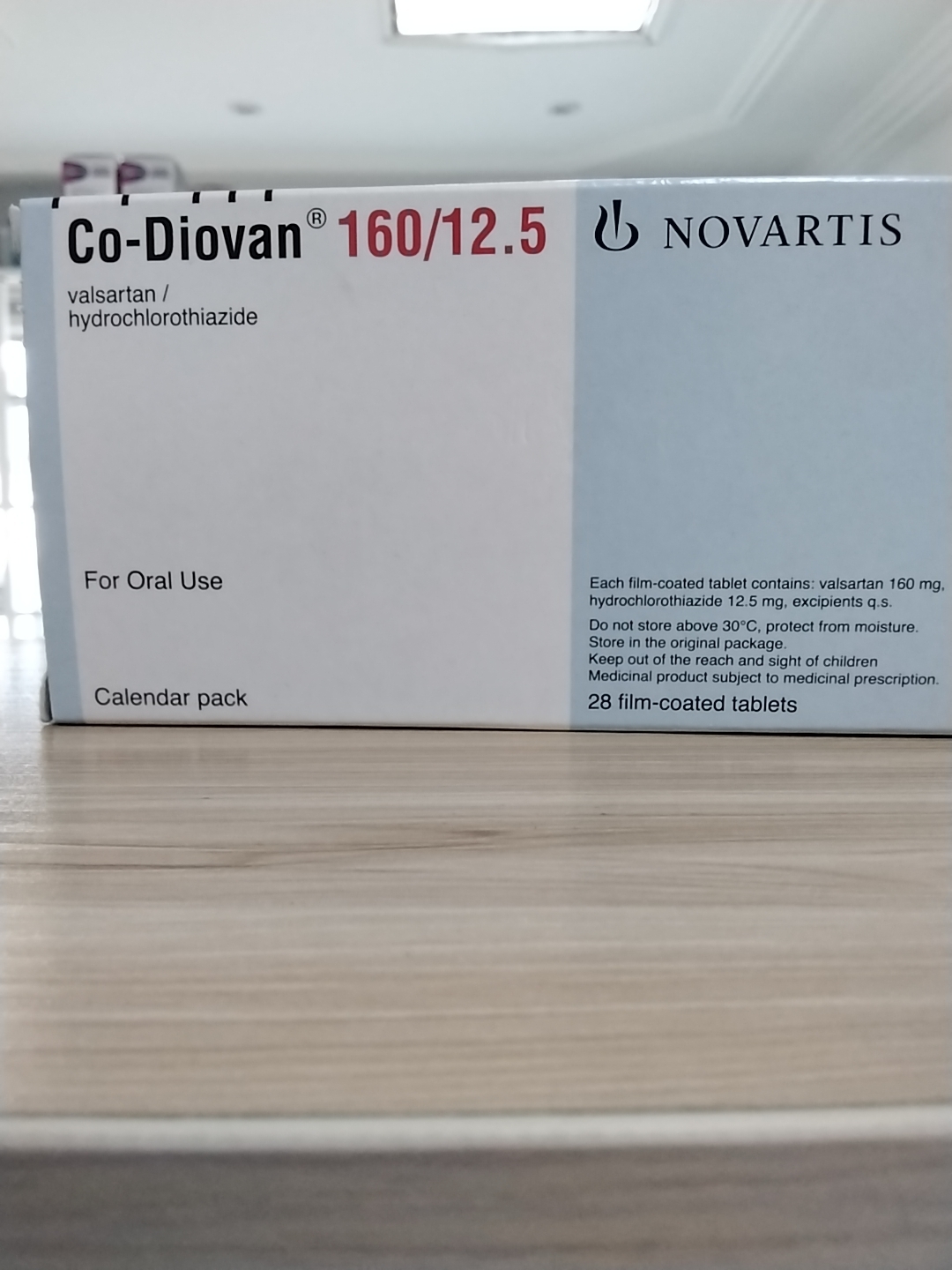 Co-diovan 160/12.5