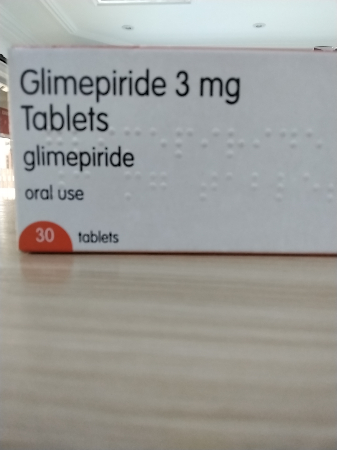 Glimepiride 3mg