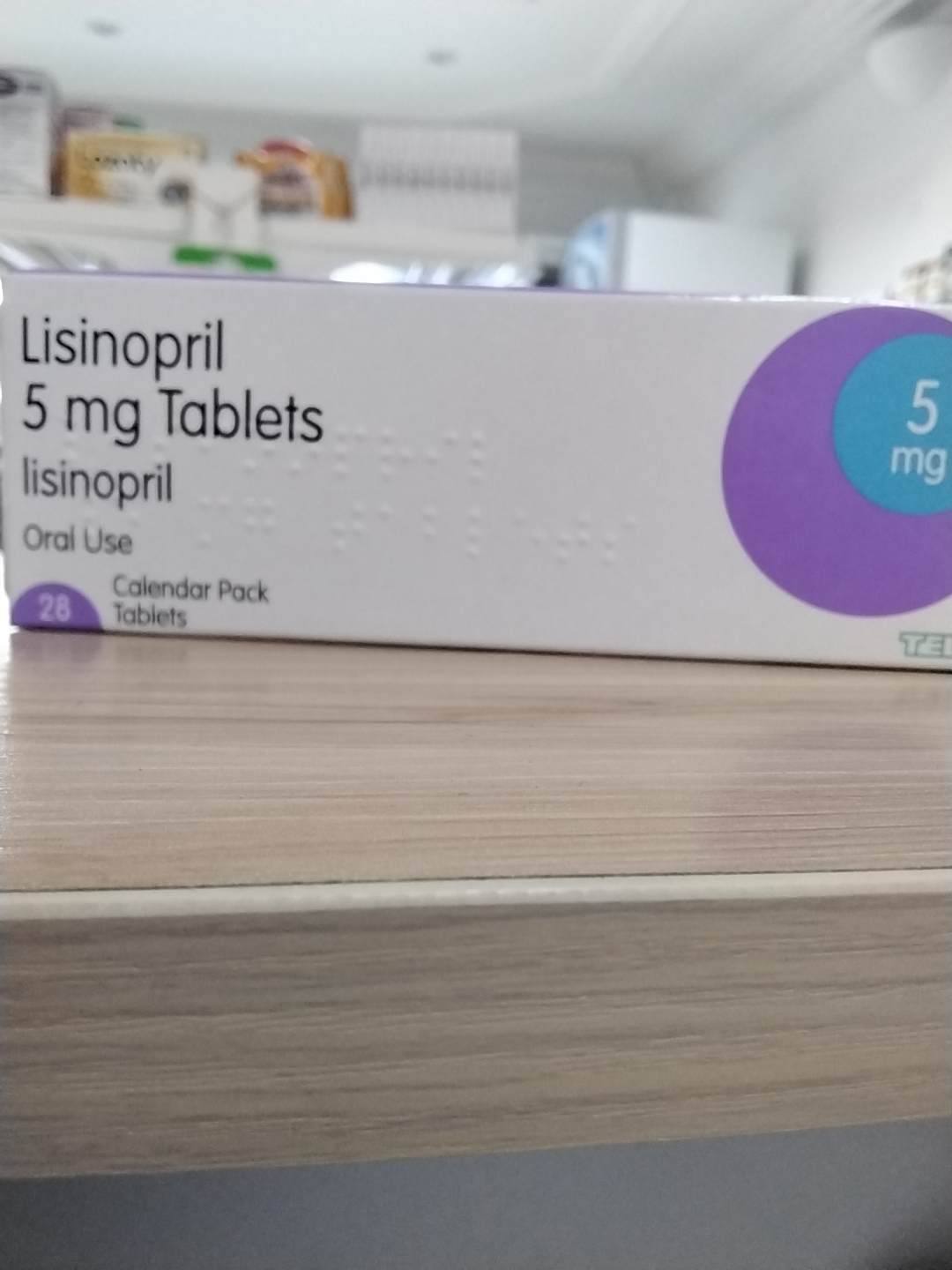 Lisinopril 5mg