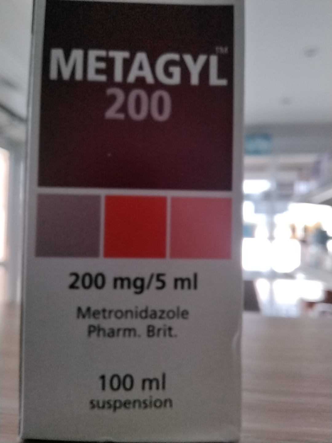 Metagyl suspension