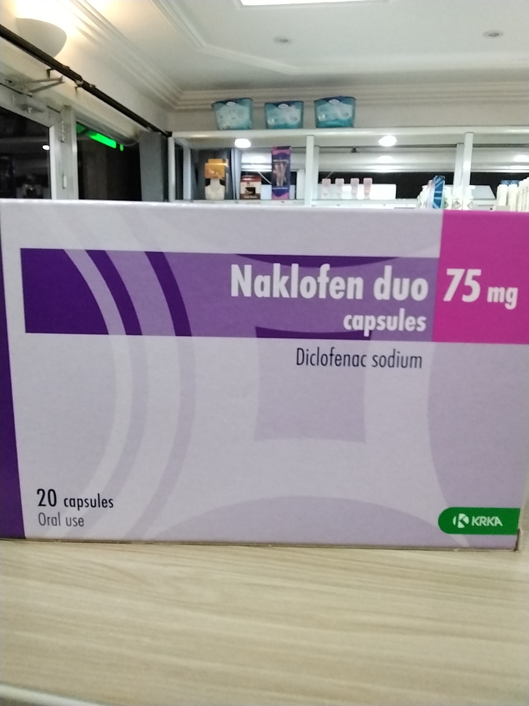 Naklofen duo 75mg capsules