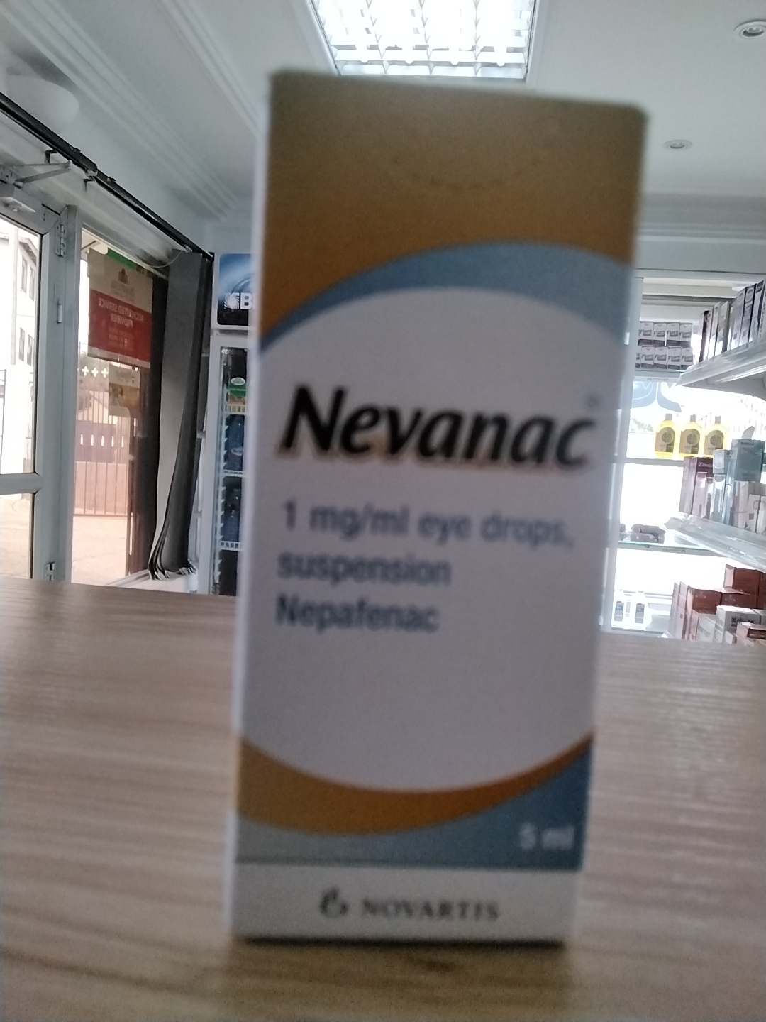 Nevanac eye drop