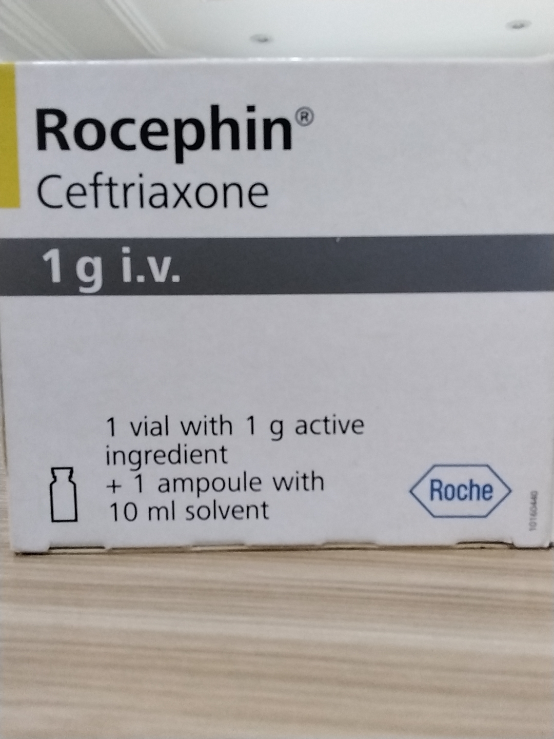 Rocephin injection 1g