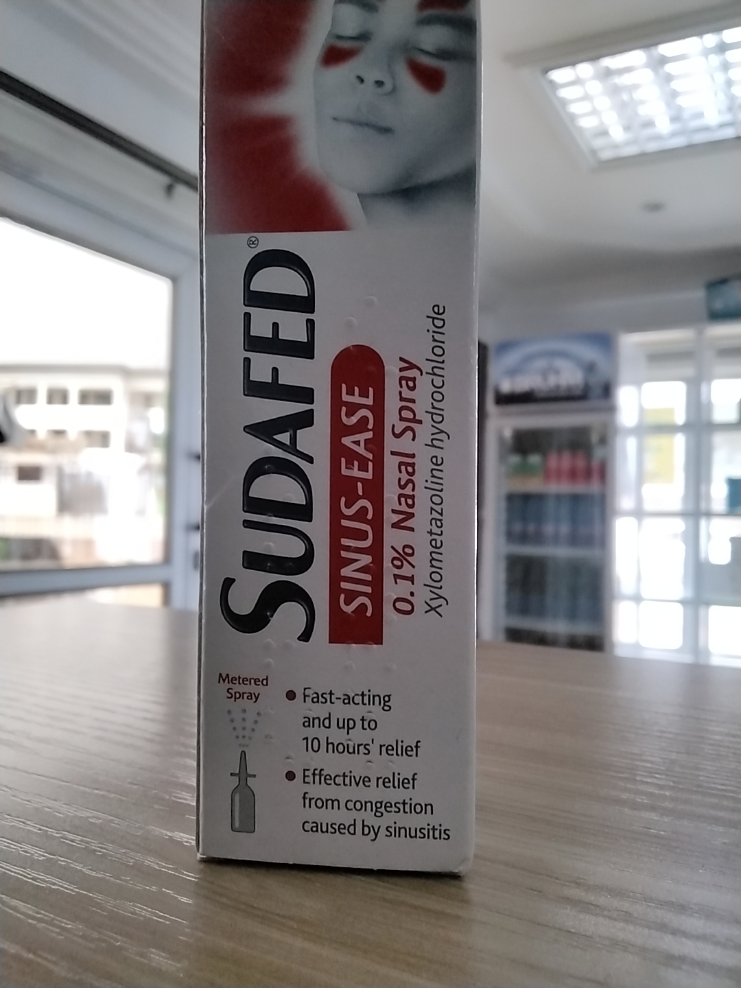 Sudafed sinus-ease nasal spray 