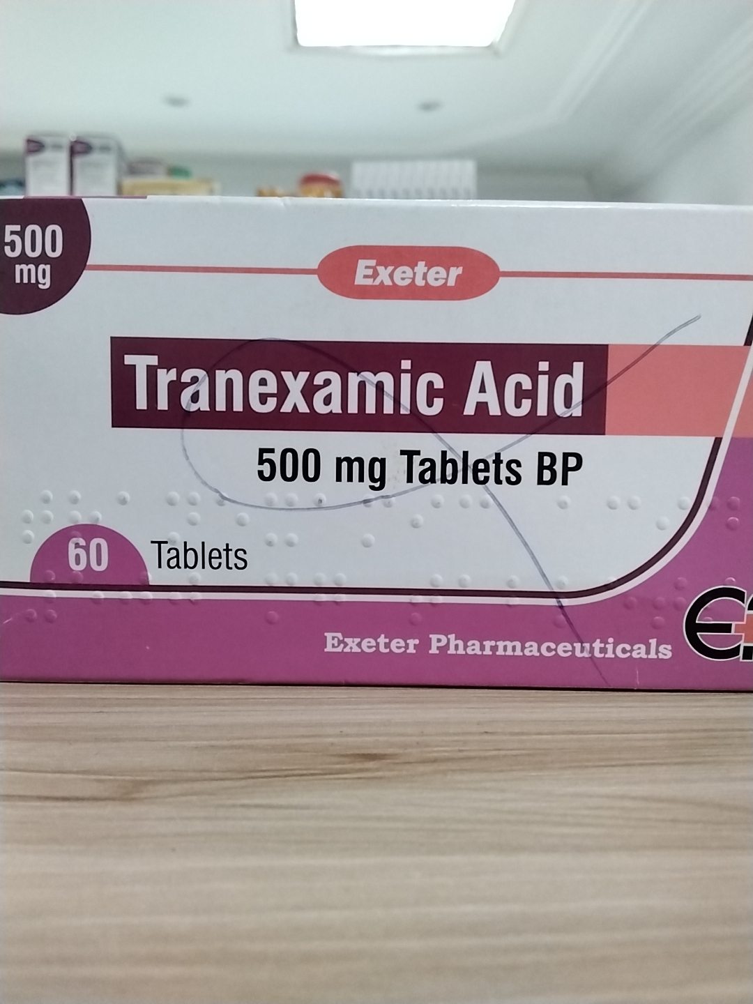 Tranexamix acid 500mg